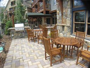 195 River Run Road, Unit 8004 Keystone, CO 80435 - Photo 16 of 16 a view of a patio with a table and chairs
