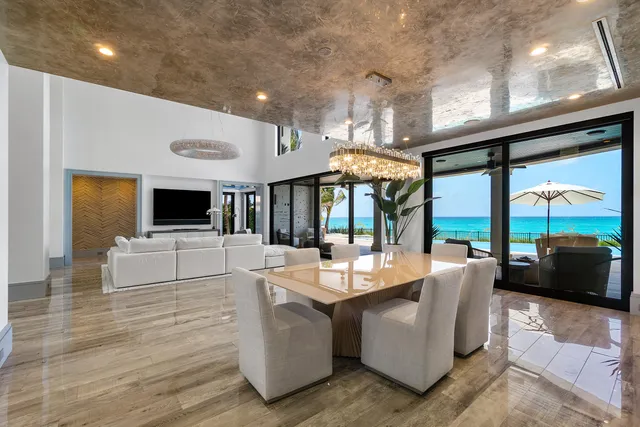 a view of outdoor space yard deck patio and swimming pool