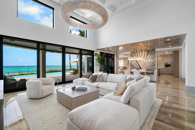 a view of swimming pool with lounge chair