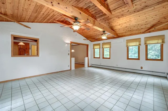 a view of an empty room with window