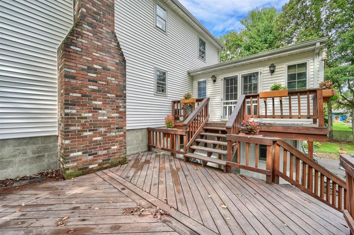 129 Barnes Road Washingtonville, NY 10992 - Photo 40 of 48 a view of a house with wooden deck