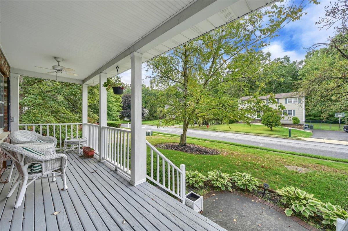 129 Barnes Road Washingtonville, NY 10992 - Photo 6 of 48 a view of balcony with deck and outdoor seating