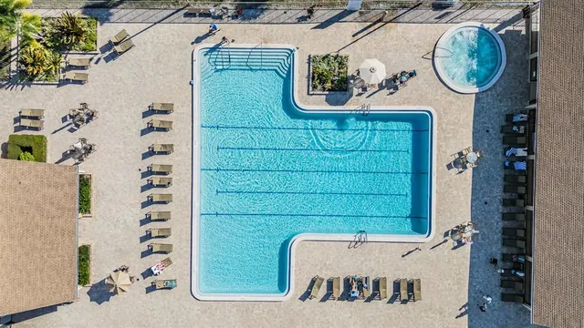 a view of a lake with a mountain