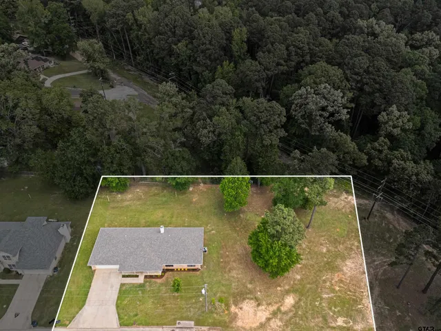 a view of a back yard