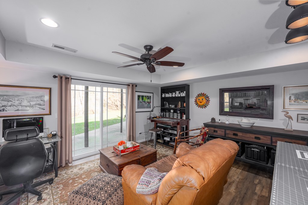 3301 Ellington Road Hayesville, NC 28904 - Photo 16 of 31 a living room with furniture and a flat screen tv