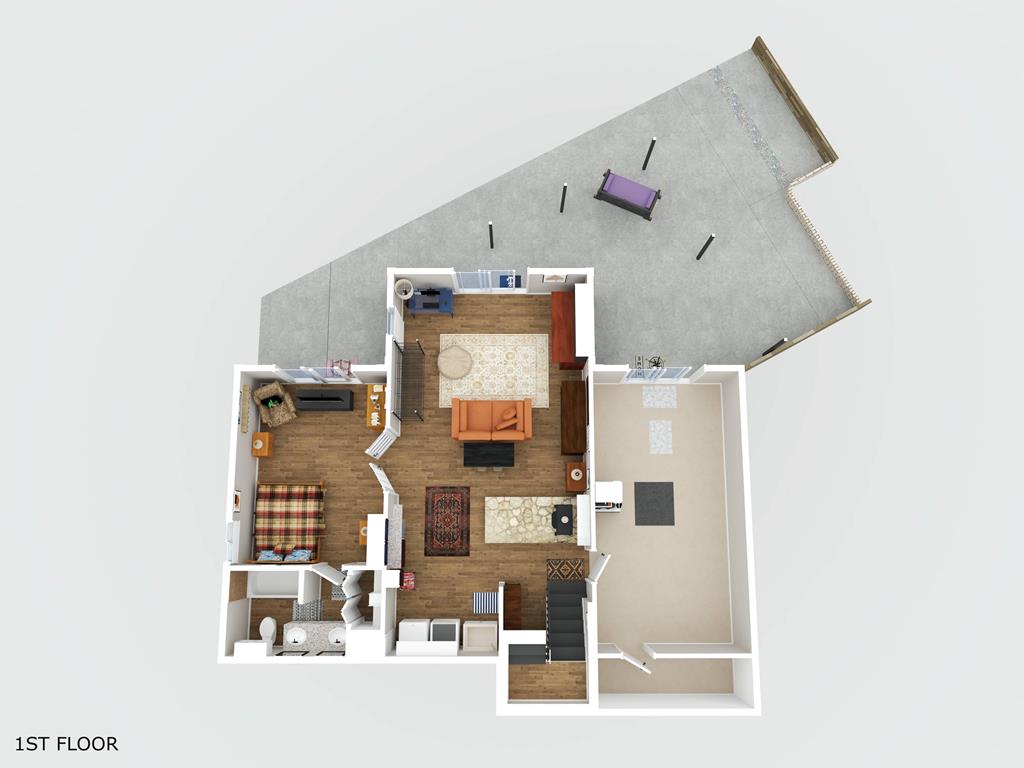 3301 Ellington Road Hayesville, NC 28904 - Photo 30 of 31 a view of living room with furniture