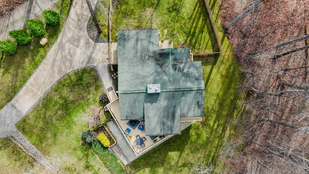 3301 Ellington Road Hayesville, NC 28904 - Photo 4 of 31 a aerial view of residential houses with outdoor space