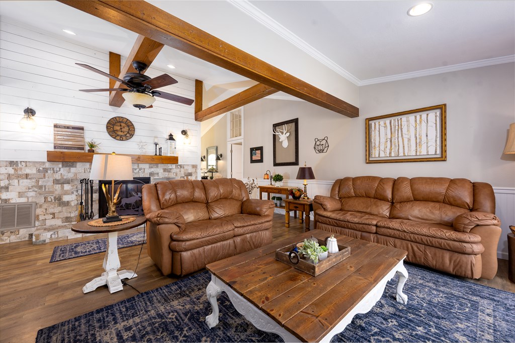 3301 Ellington Road Hayesville, NC 28904 - Photo 5 of 31 a living room with furniture and a rug