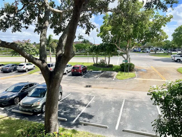 a car parked in front of a building