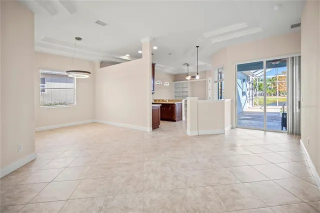 a house view with a outdoor space