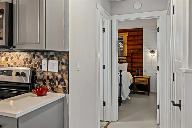 a view of storage and utility room