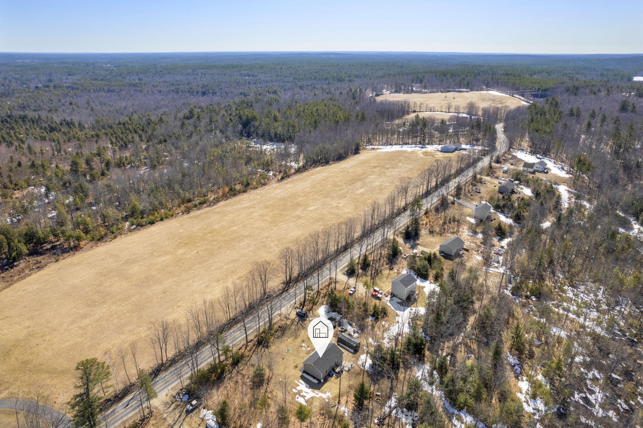 408 Deering Ridge Road East Waterboro, ME 04030 - Photo 50 of 50 Aerial View