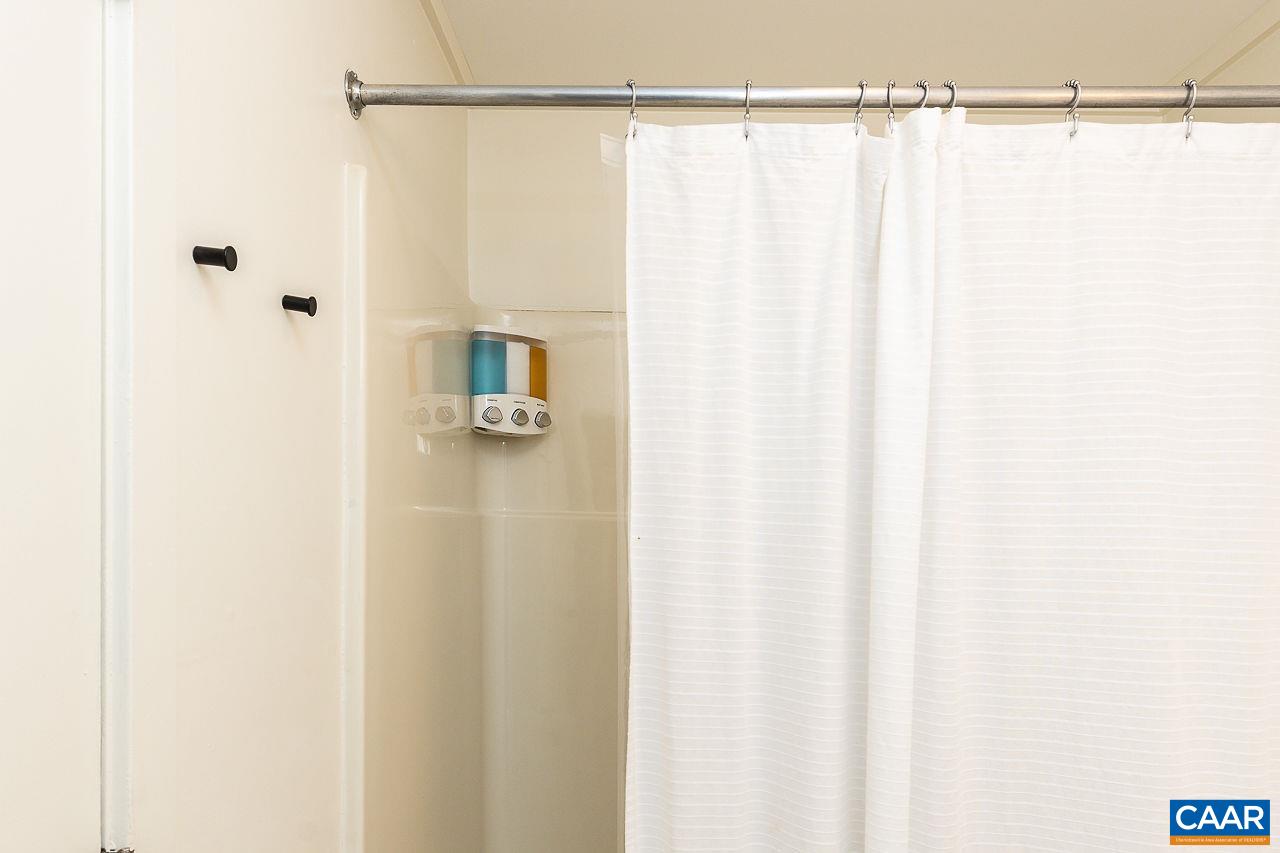 449 3 Ridges Wintergreen, VA 22967 - Photo 19 of 21 a bathroom with a shower curtain and a window