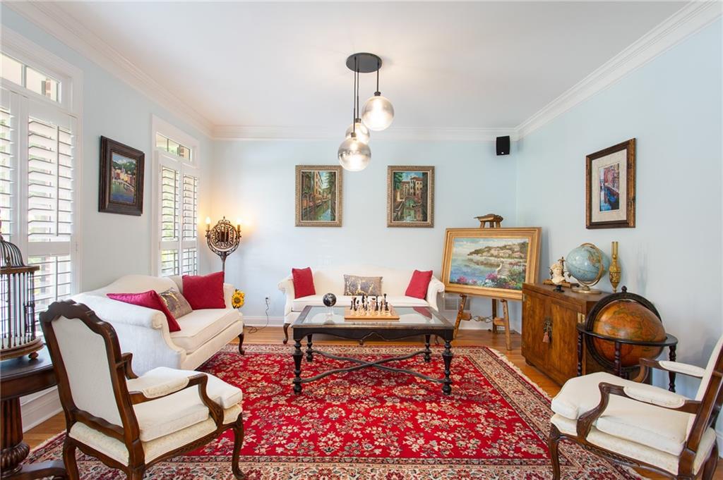 3522 Ivy Manor Road Southeast Smyrna, GA 30080 - Photo 3 of 47 a living room with furniture rug and window