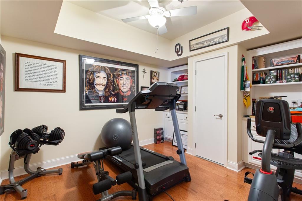 3522 Ivy Manor Road Southeast Smyrna, GA 30080 - Photo 37 of 47 a room with furniture and gym equipment