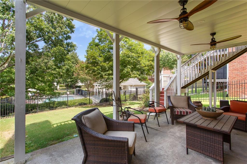 3522 Ivy Manor Road Southeast Smyrna, GA 30080 - Photo 40 of 47 a balcony with furniture