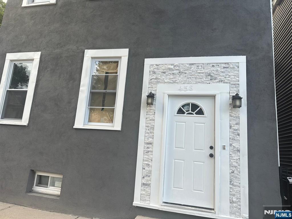 a view of front door