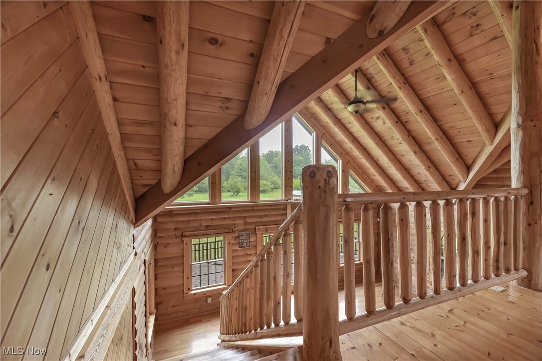 8164 Vandemark Road Lodi, OH 44254 - Photo 18 of 50 Staircase to the second floor loft and primary bedroom