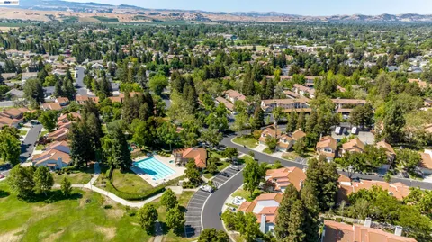 view of city from balcony