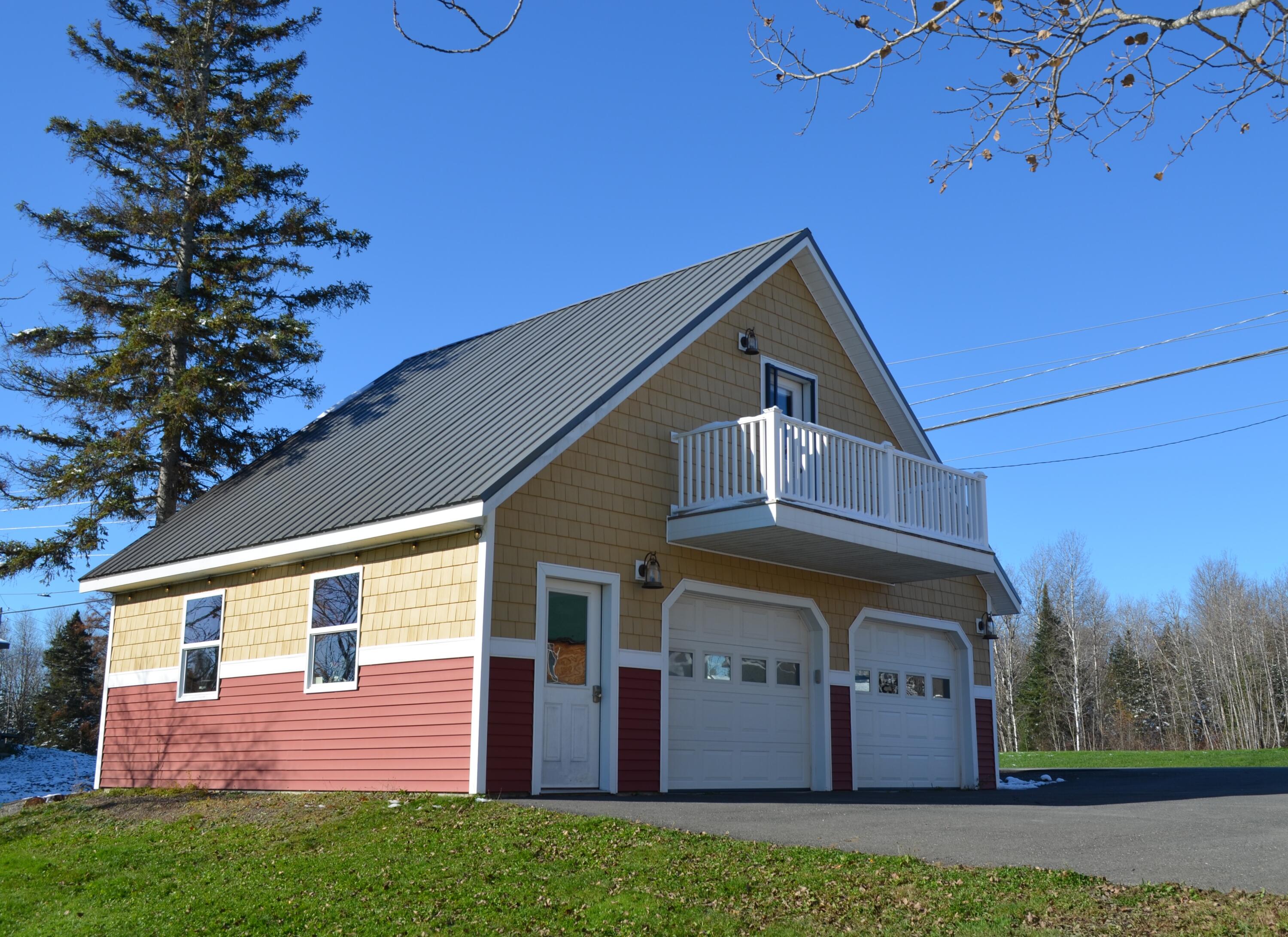 250 Sinclair Road Sinclair, ME 04779 - Photo 3 of 19 Insulated Two Car Garage