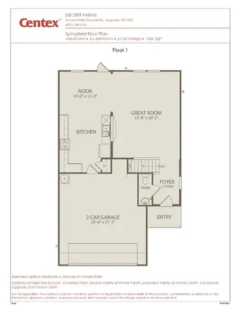 $274,050 | 26403 Cedar Sedge Drive, Magnolia, TX 77355