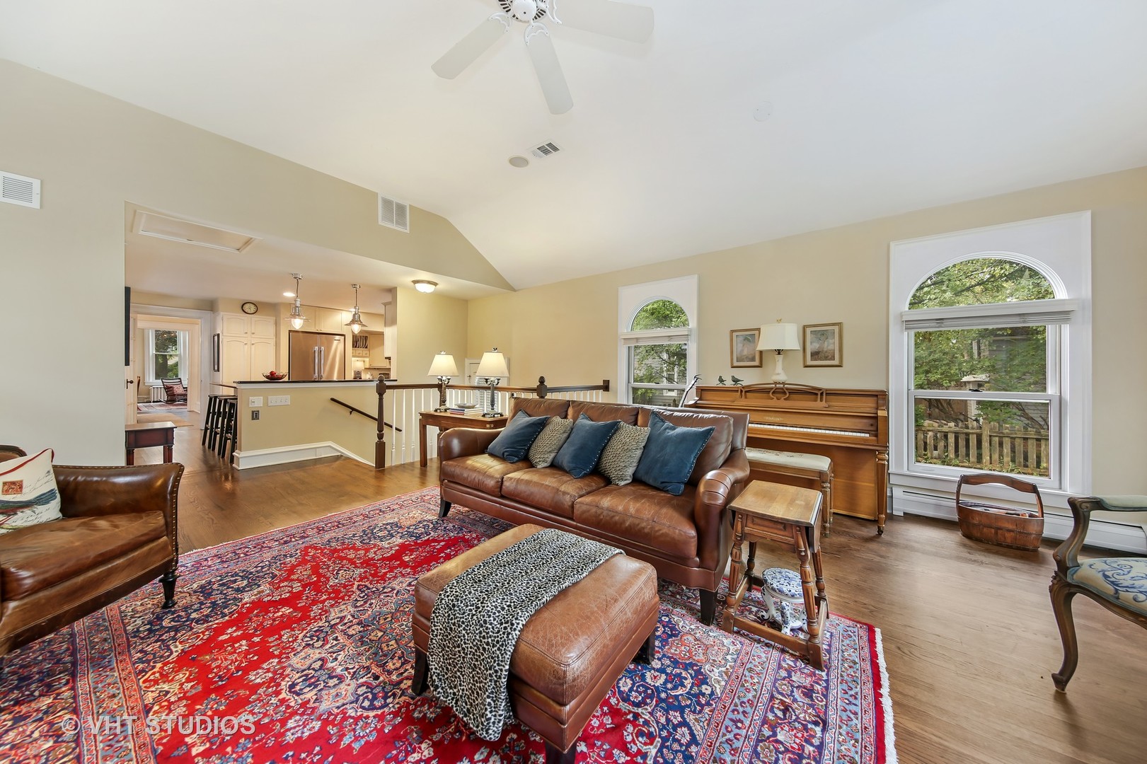 4604 Wolf Road Western Springs, IL 60558 - Photo 7 of 28 a living room with furniture and a large window