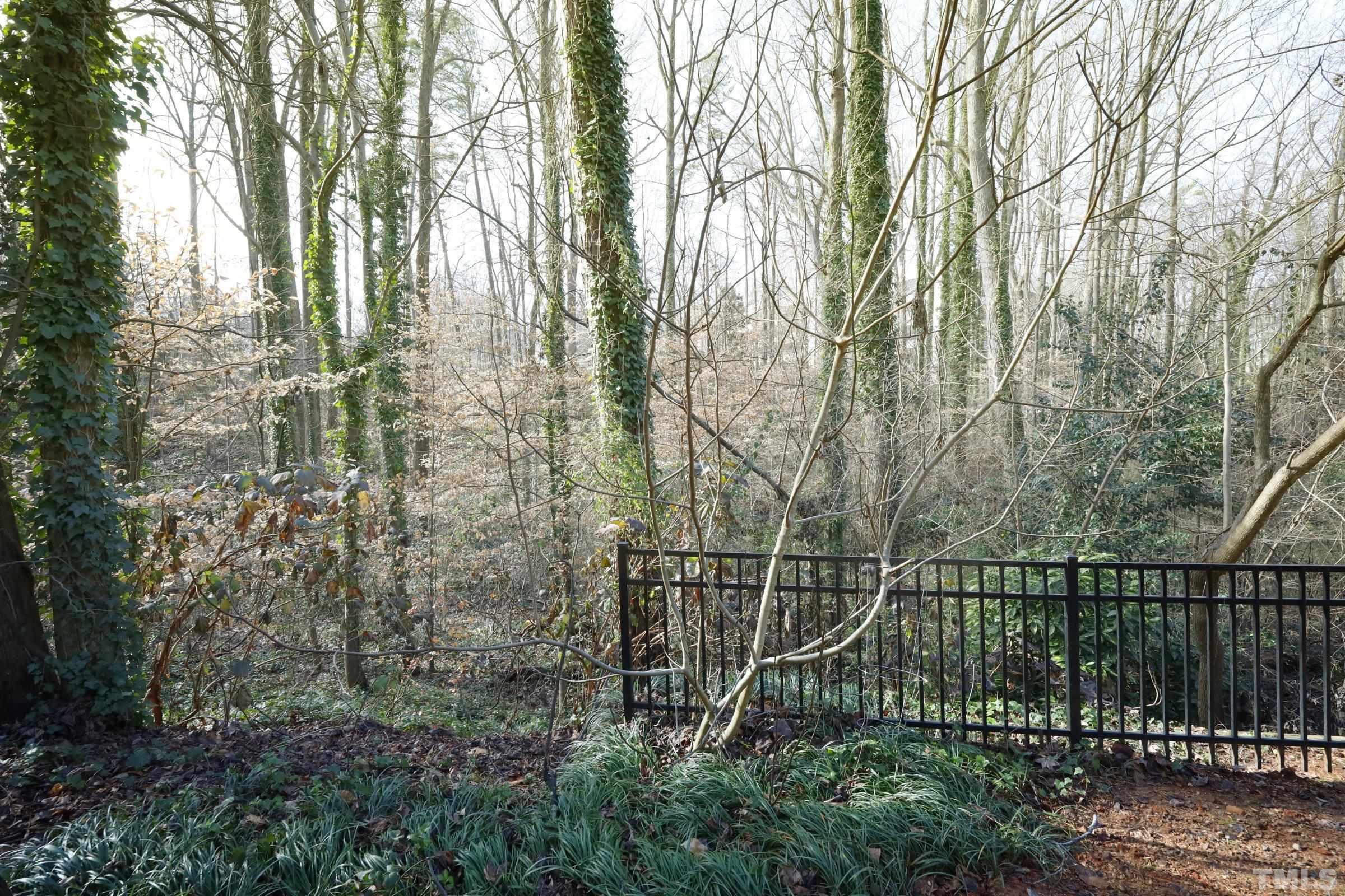 2838 Wycliff Road Raleigh, NC 27607 - Photo 34 of 39 a view of a fence and a trees