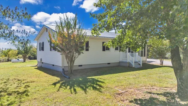 a view of an outdoor space and a lake view