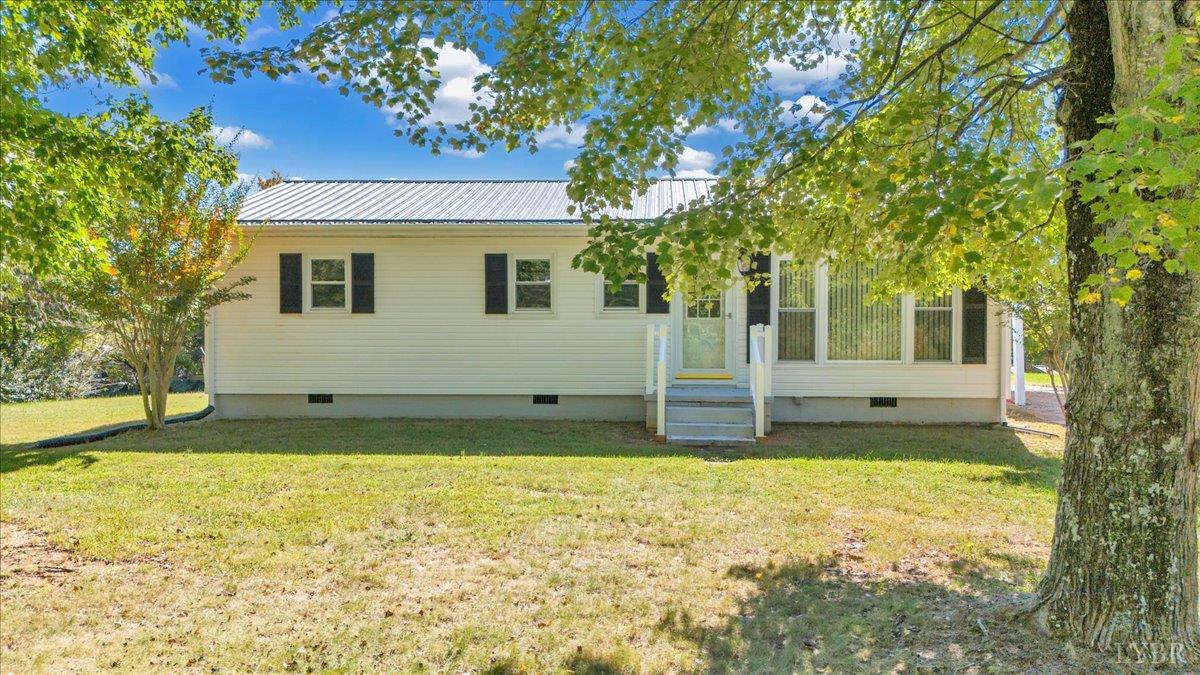 4152 Blue Ridge Drive Gretna, VA 24557 - Photo 53 of 74 a view of a house with a yard