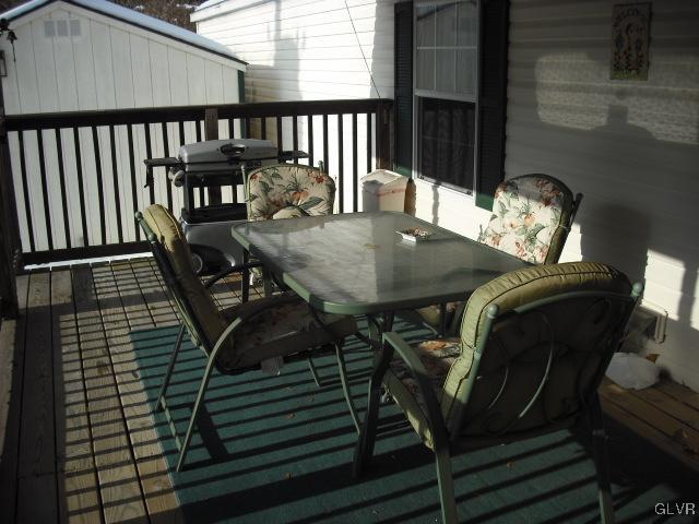 3261 Penn Dixie Road Nazareth, PA 18064 - Photo 24 of 30 a view of a balcony with furniture