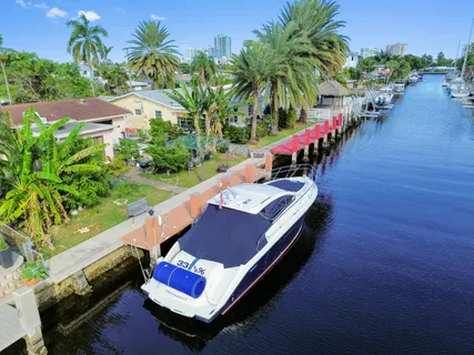 an outdoor space with patio