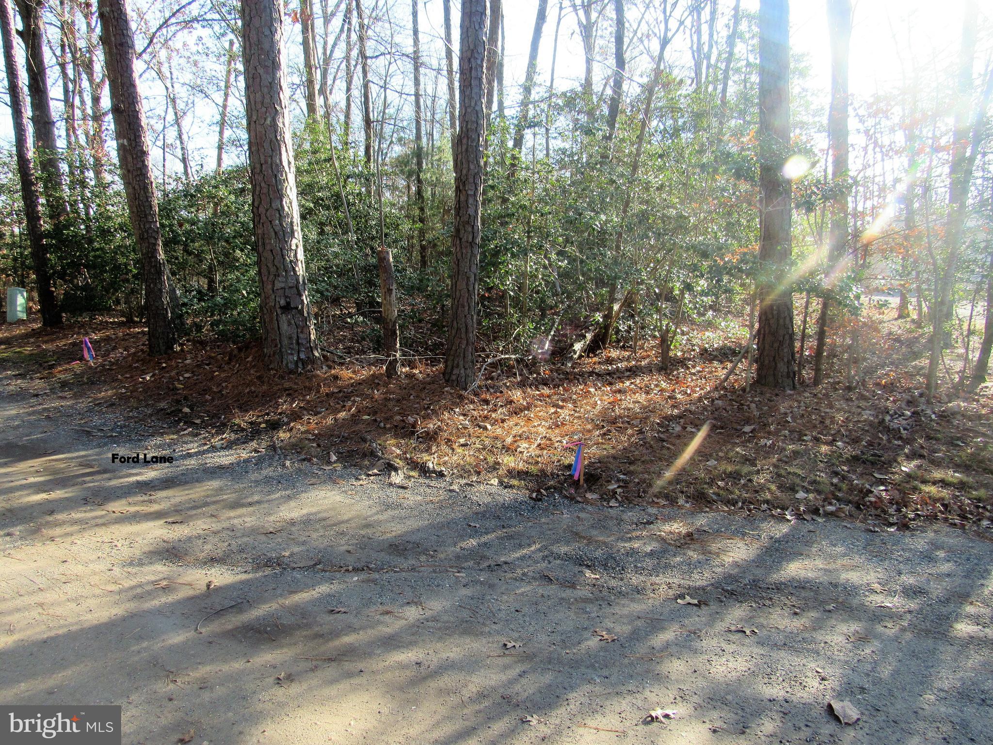 Lot 150 Lot Dameron, MD 20628 - Photo 1 of 10 Two stakes off Ford Lane to identify Land. 20'R/W