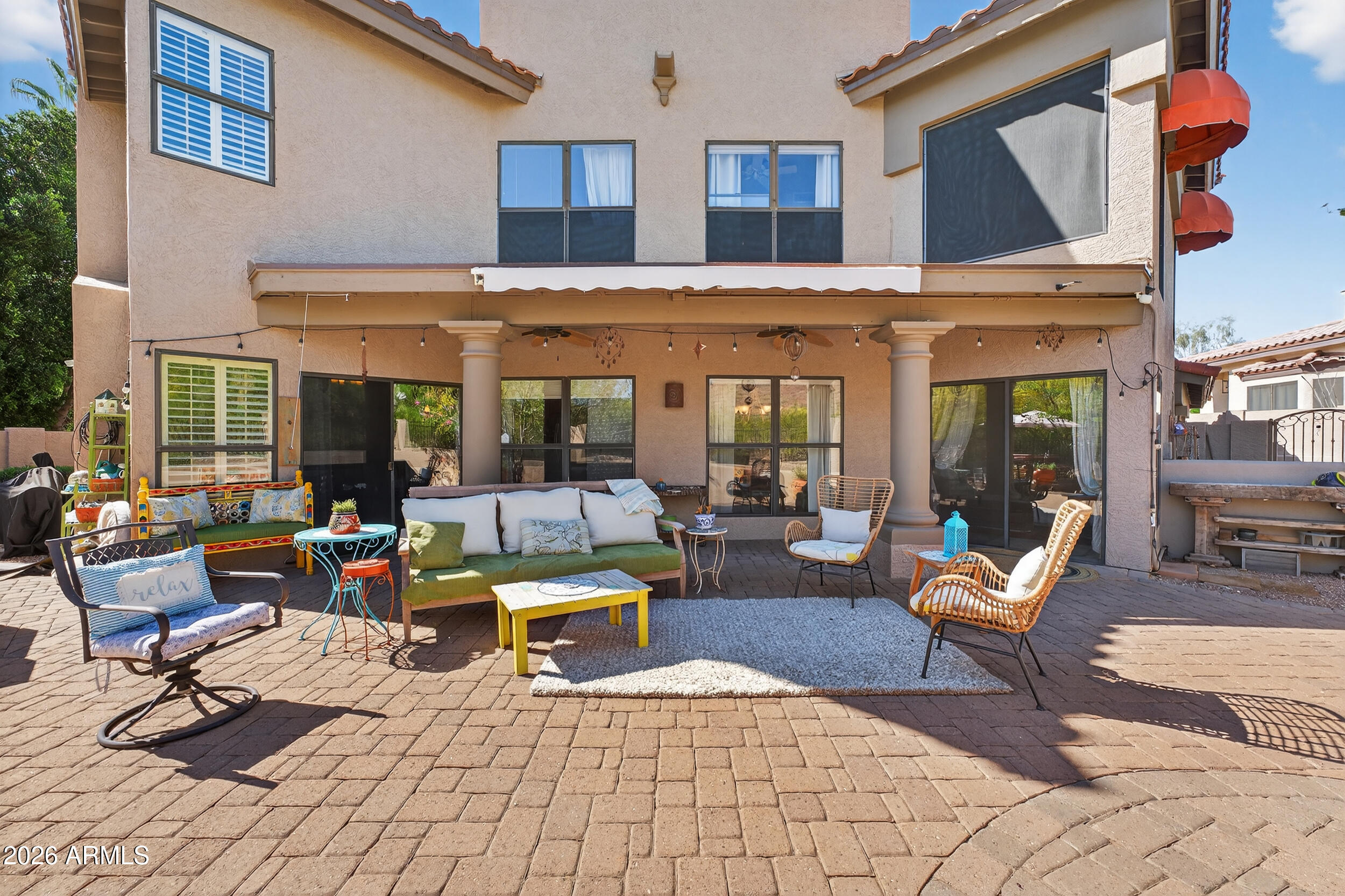 1539 East Winged Foot Road Phoenix, AZ 85022 - Photo 56 of 64 a outdoor space with lots of tables and chairs