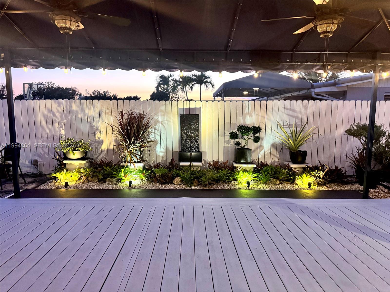 10760 Southwest 63rd Street Miami, FL 33173 - Photo 44 of 61 a view of a porch with sitting area