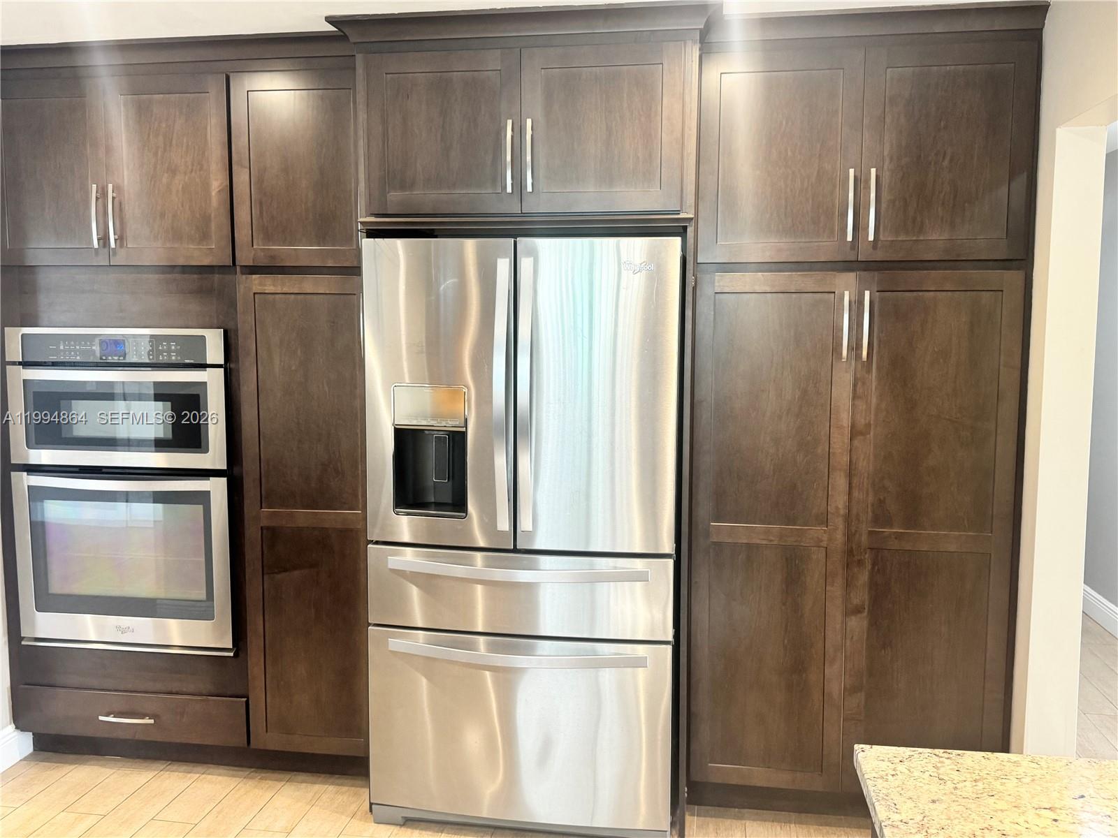 10760 Southwest 63rd Street Miami, FL 33173 - Photo 6 of 61 Real wood cabinets