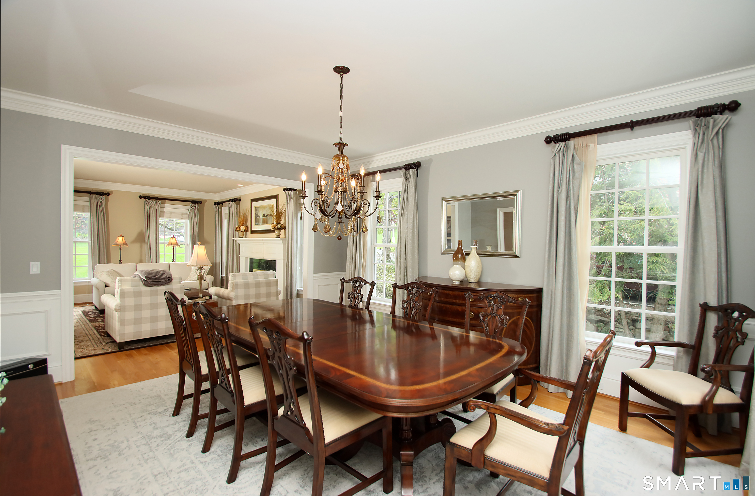 28 Quail Ridge Drive Avon, CT 06001 - Photo 18 of 40 a view of a dining room with furniture window and outside view