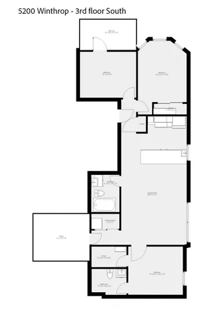 $3,700 | 5200 North Winthrop Avenue, Unit 2S, Chicago, IL 60640