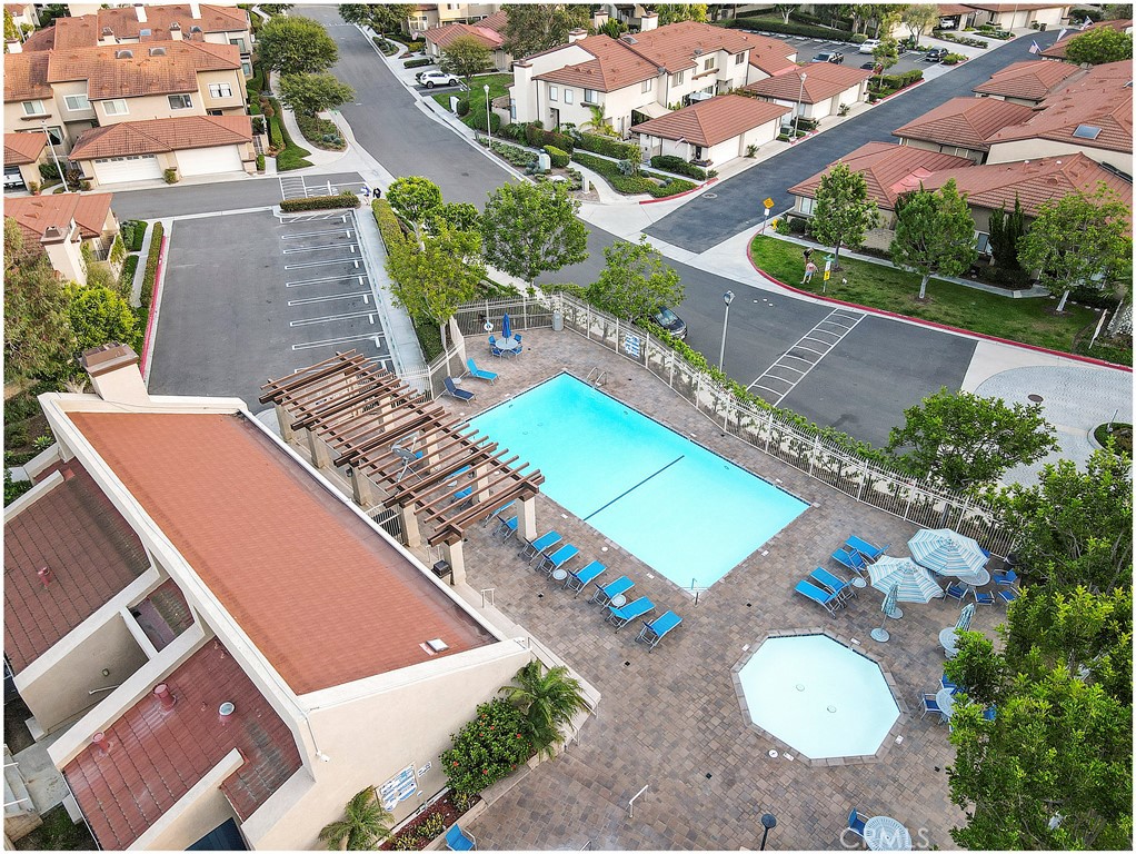 33766 Captains Lane, Unit 200 Dana Point, CA 92629 - Photo 37 of 38 an aerial view of a house with a swimming pool