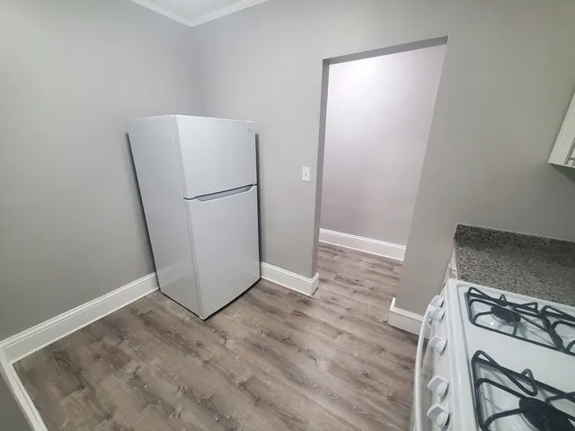 a view of a storage in a room