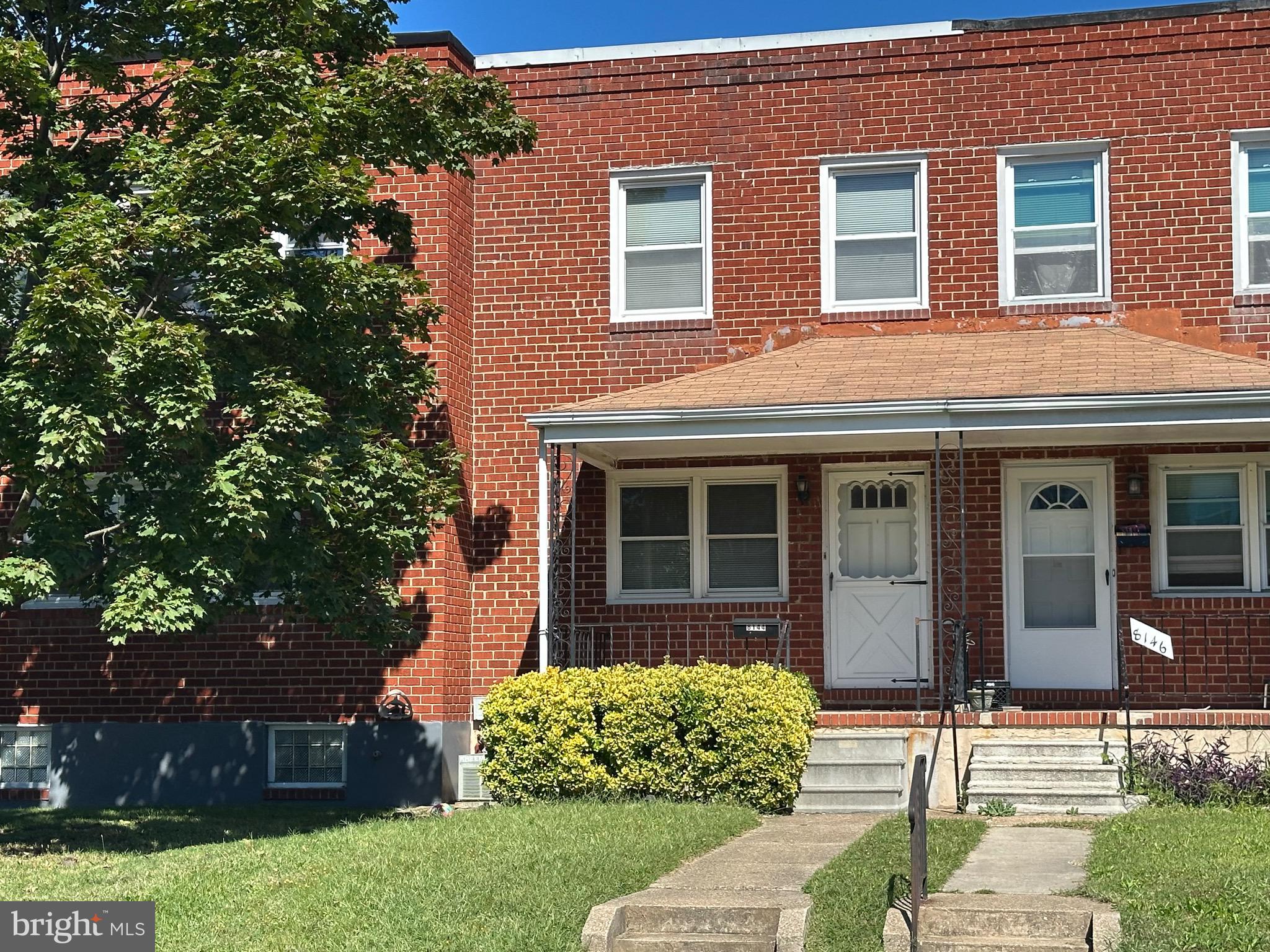 front view of a house