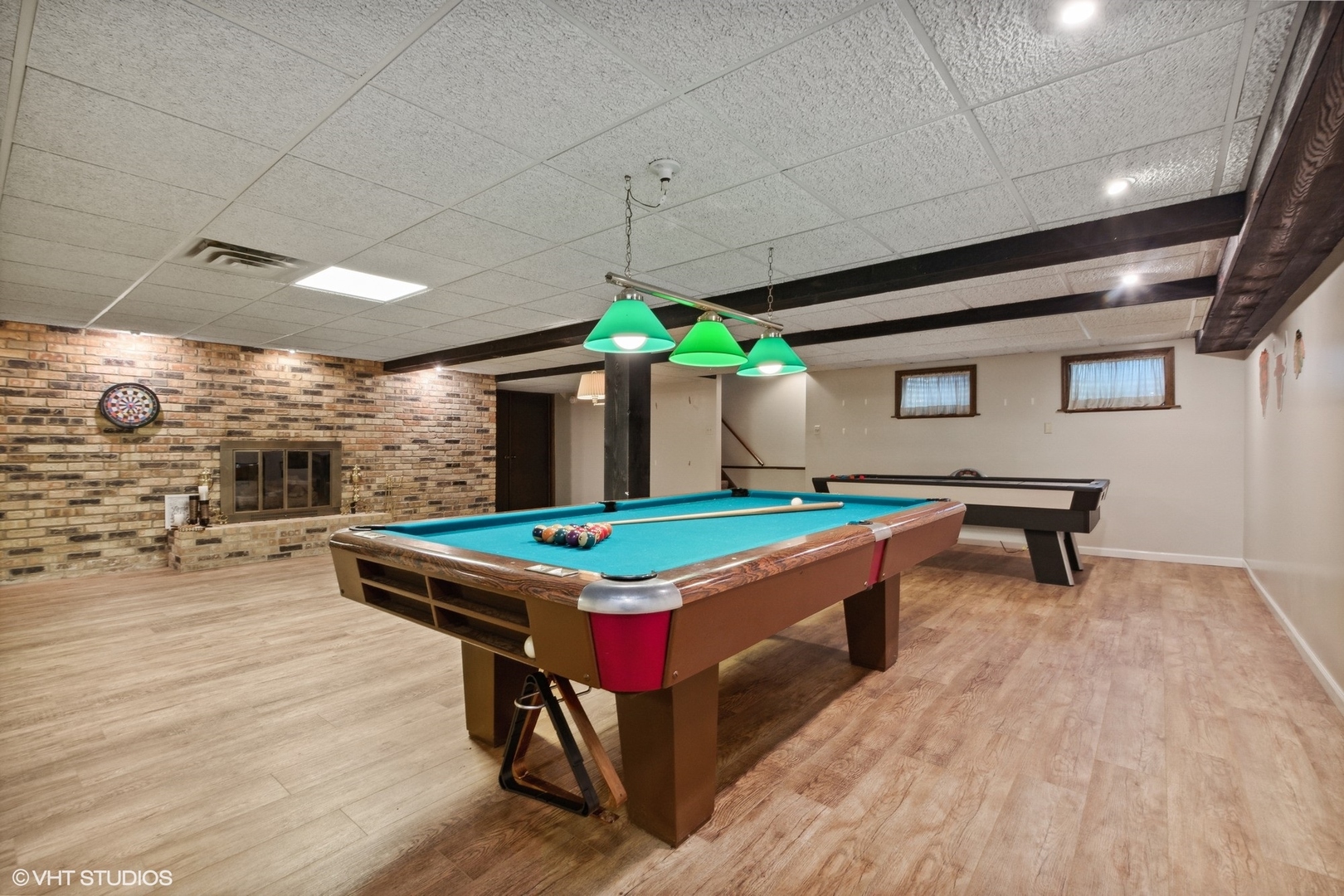 511 Aberdeen Road Frankfort, IL 60423 - Photo 44 of 48 a room with pool table and windows