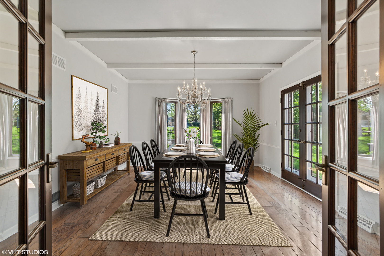 511 Aberdeen Road Frankfort, IL 60423 - Photo 10 of 48 a view of a dining room with furniture window and wooden floor