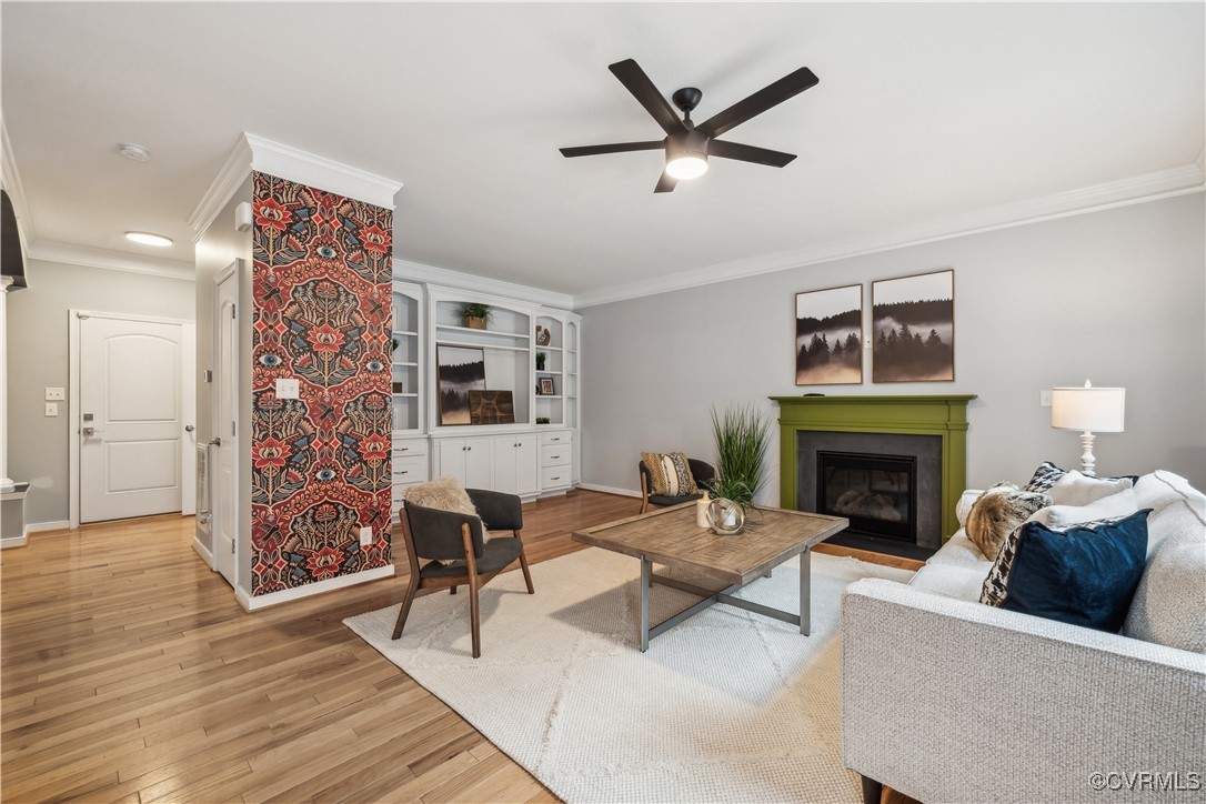 17300 Creekbed Road Chesterfield, VA 23838 - Photo 12 of 49 Moroccan inspired accent wall in living room accen