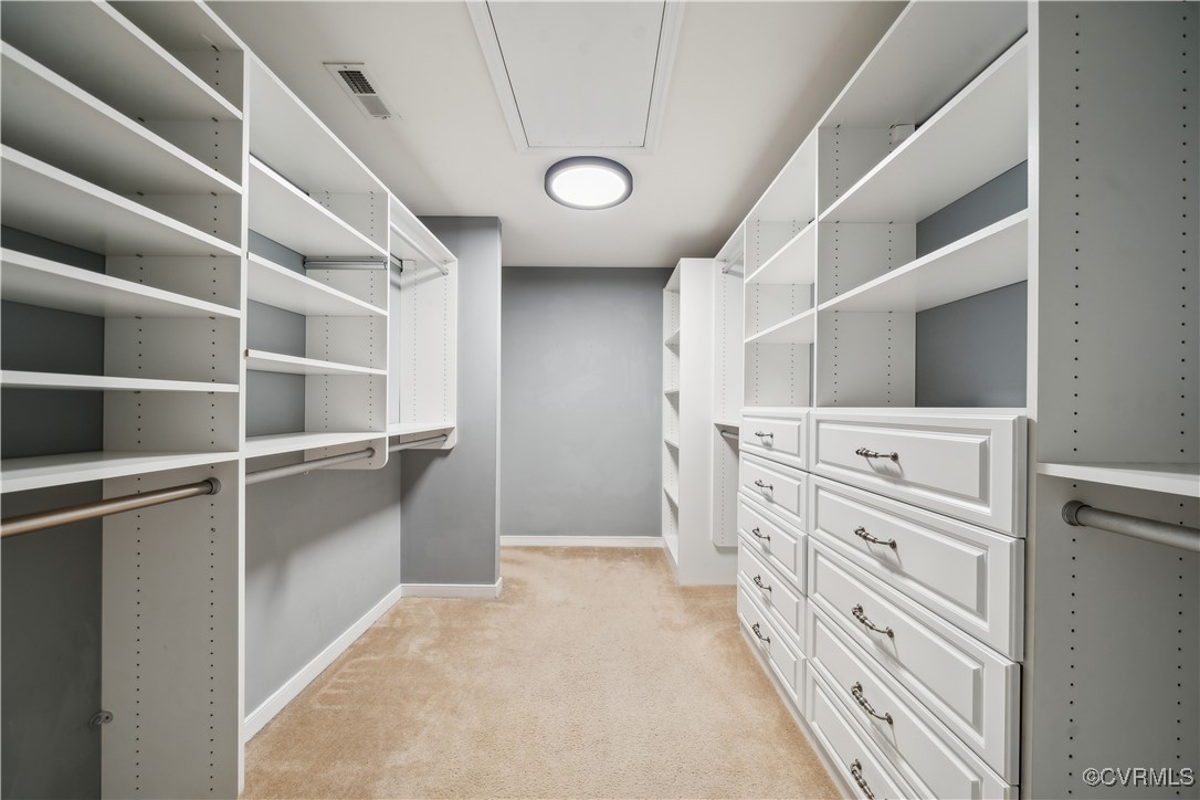 17300 Creekbed Road Chesterfield, VA 23838 - Photo 29 of 49 The larger of the two walk in closets. This closet