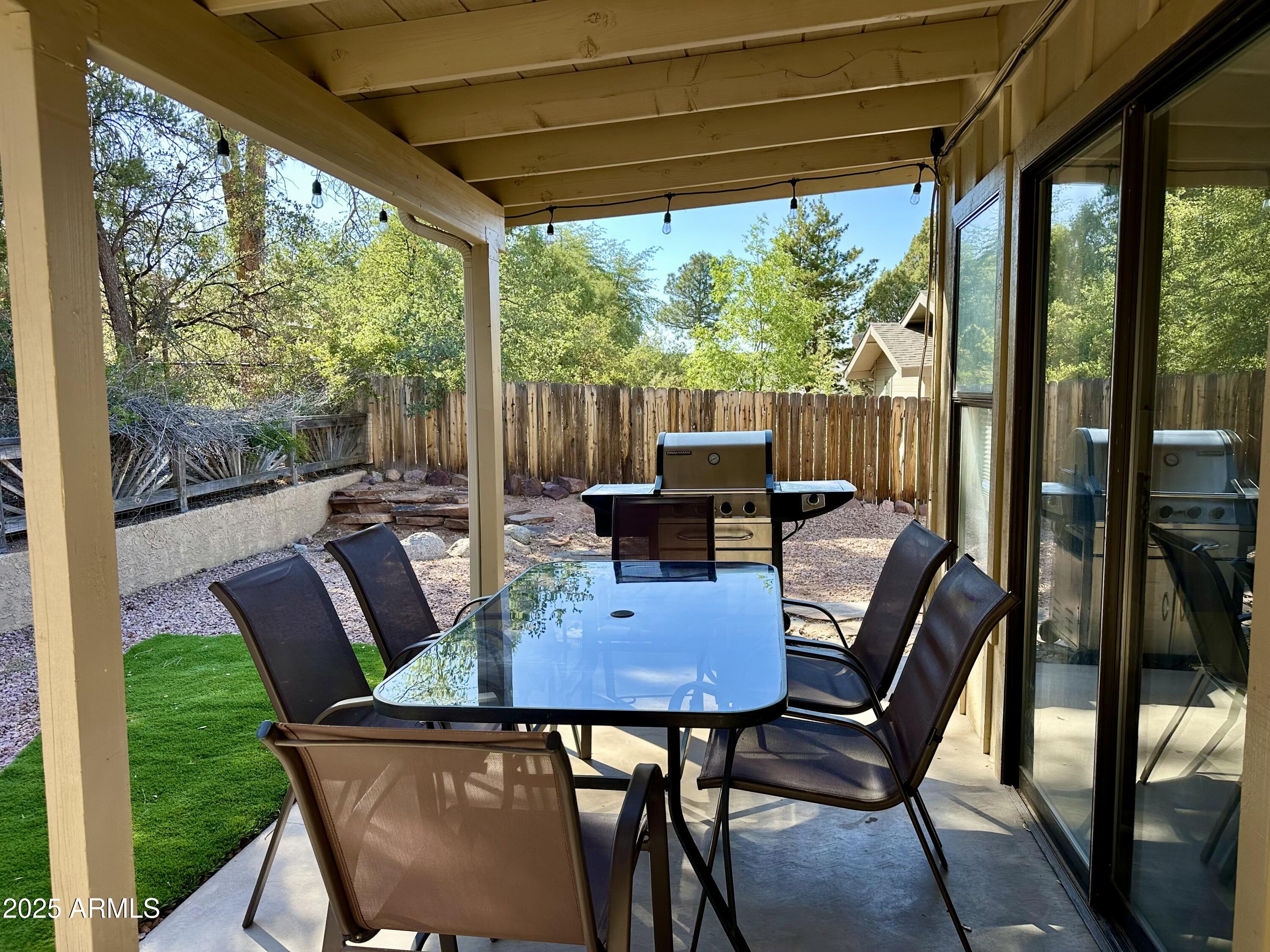 304 North Mogollon Trail Payson, AZ 85541 - Photo 21 of 22 a view of an outdoor seating