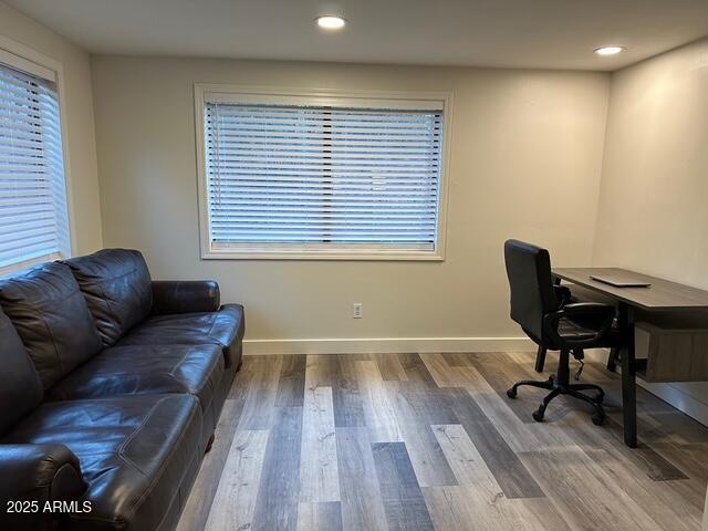 304 North Mogollon Trail Payson, AZ 85541 - Photo 4 of 22 a living room with furniture and a wooden floor