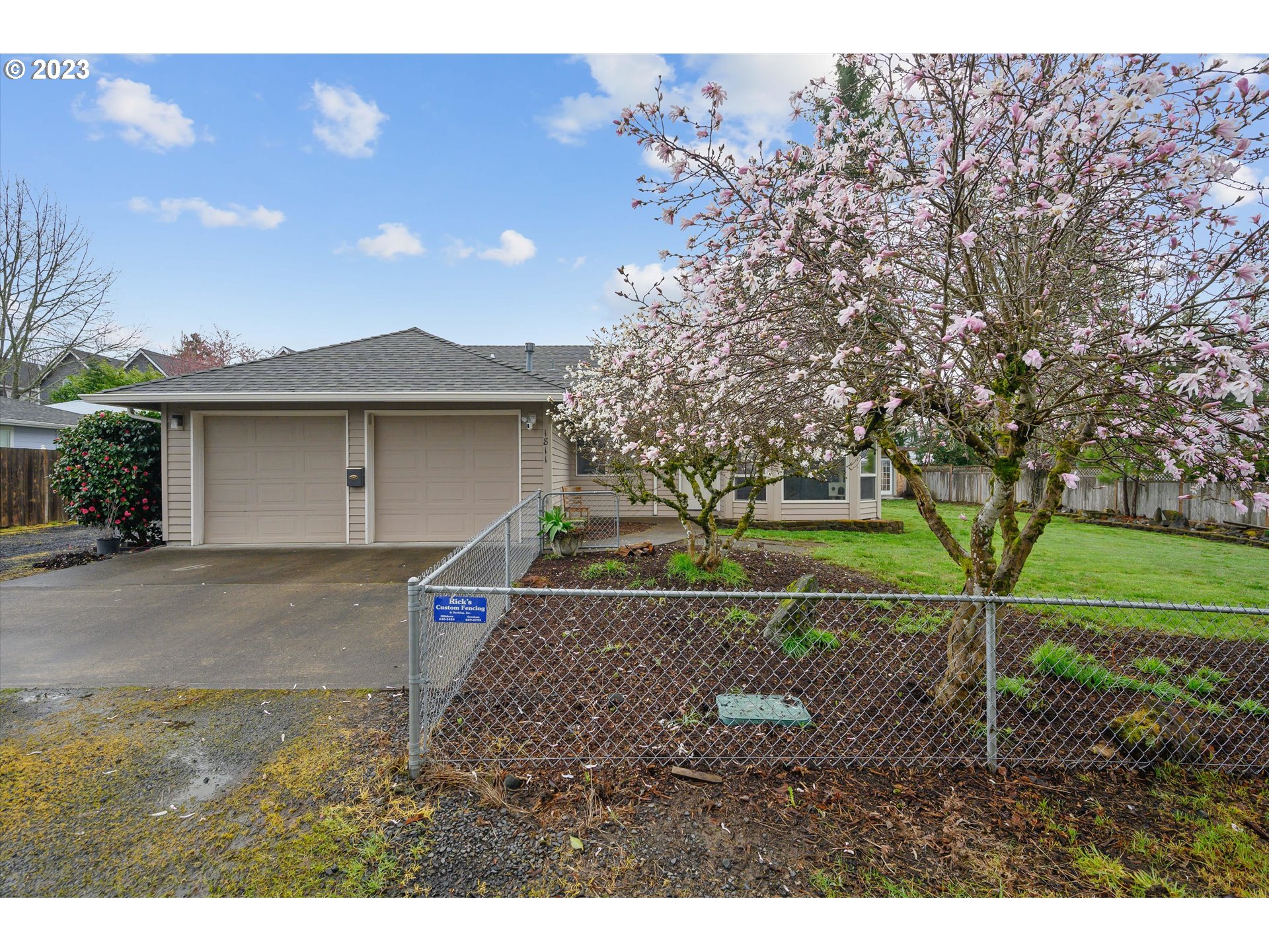 1811 D Street Forest Grove, OR 97116 - Photo 4 of 34 a view of a house with a yard tree and a large tree