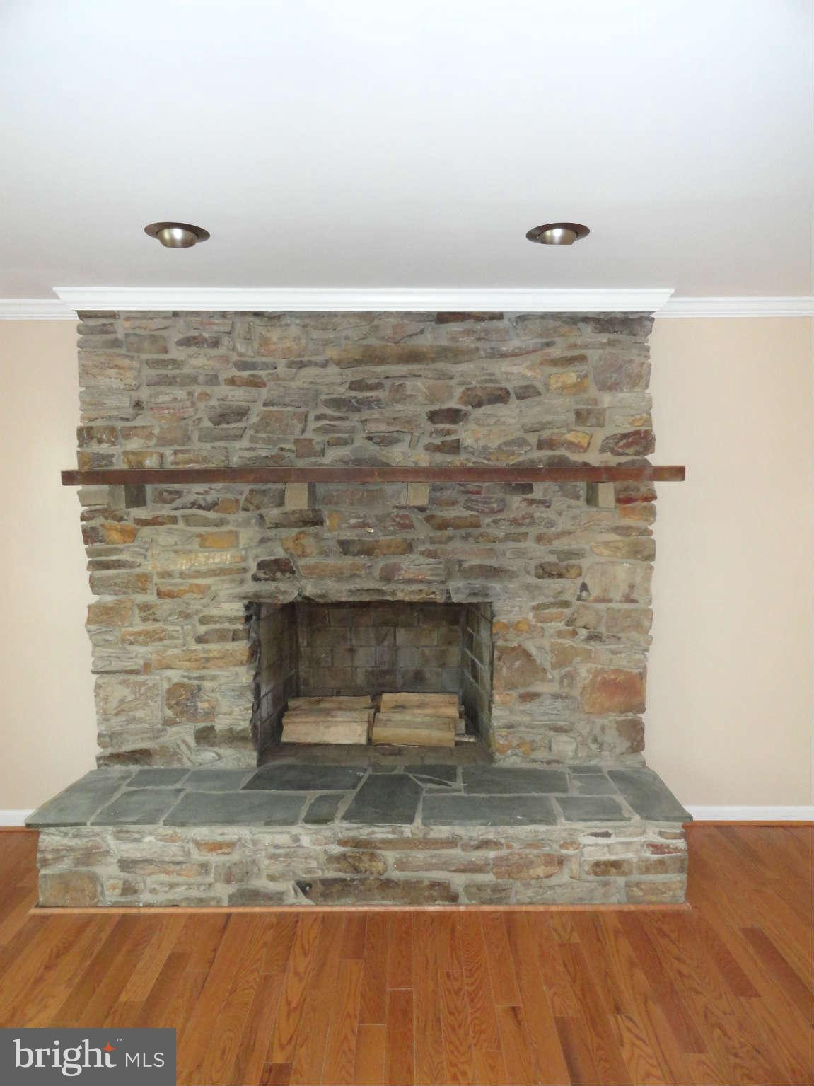 5826 Meadow Road Frederick, MD 21701 - Photo 4 of 24 Beautiful Stone Fireplace