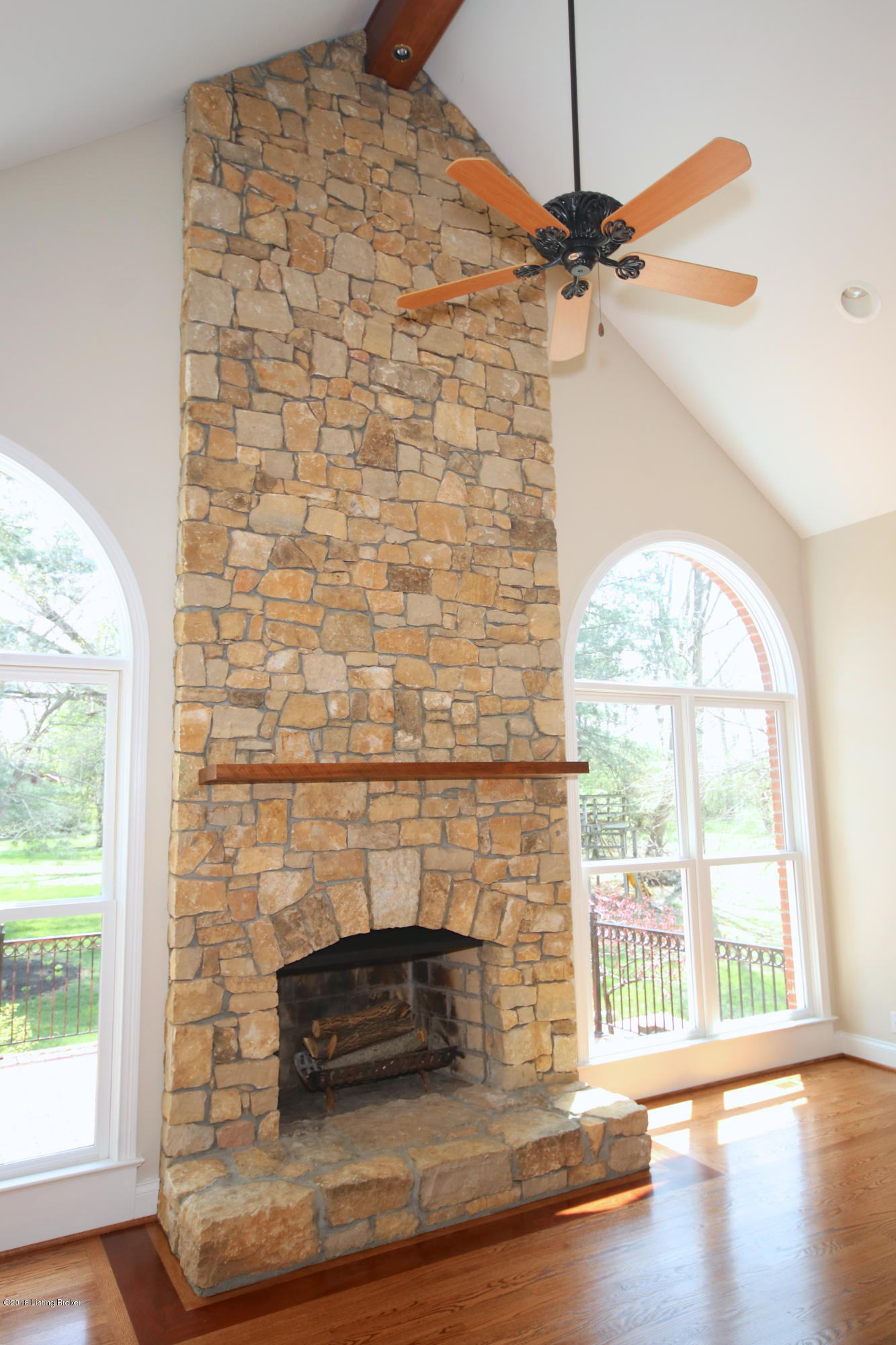 13402 Creekview Road Prospect, KY 40059 - Photo 8 of 50 Real Stone Masonry Fireplace