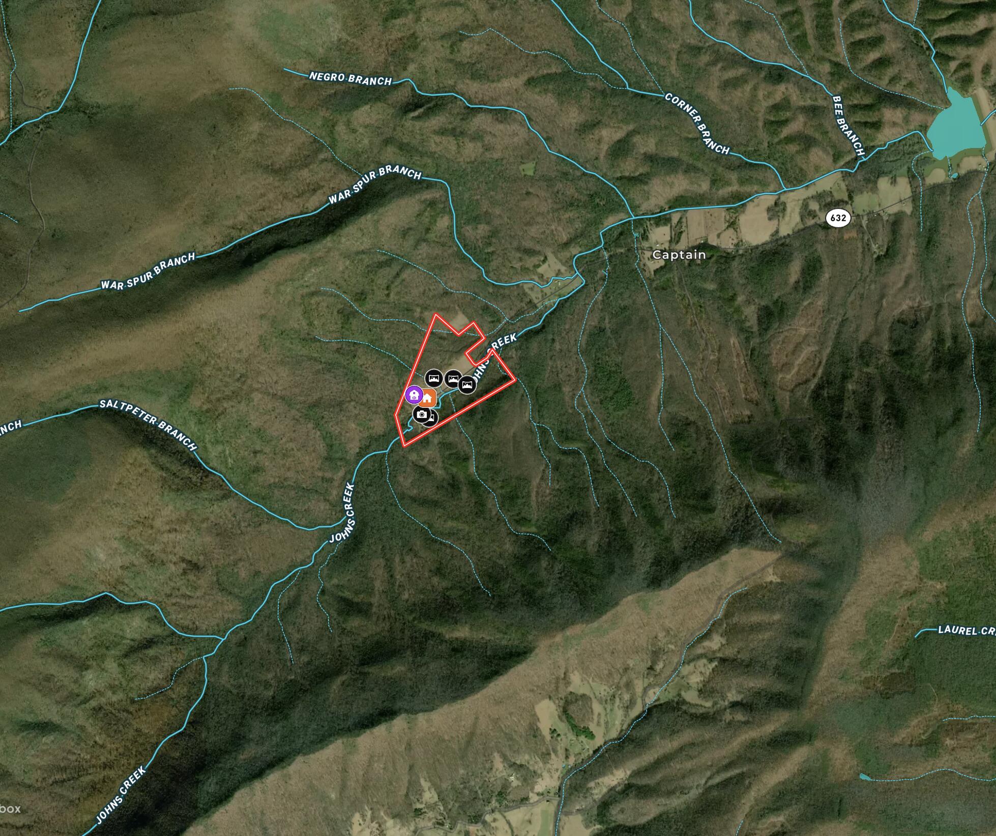 1504 Hutchison Road Newport, VA 24128 - Photo 39 of 99 Aerial expanded